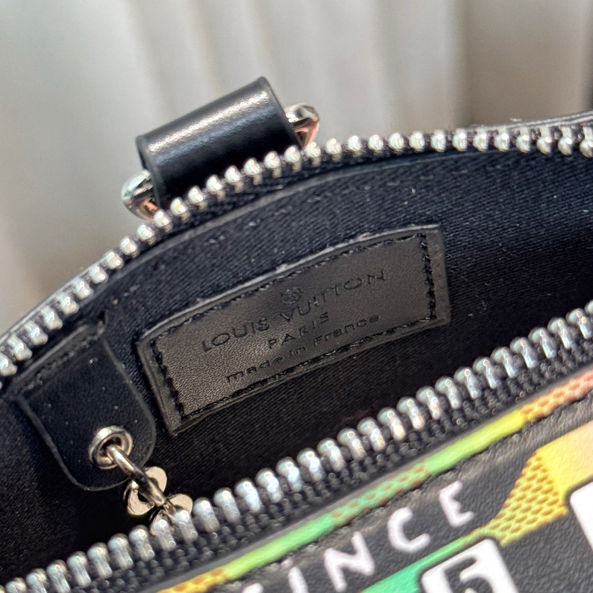 Louis Vuitton LV Stereo Bag Charm Leather