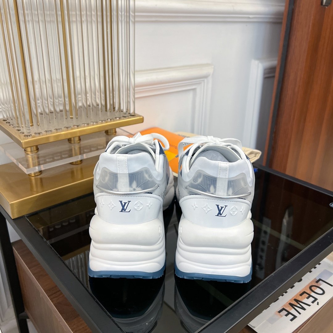 LV RUN 55 SNEAKER DARK BLUE