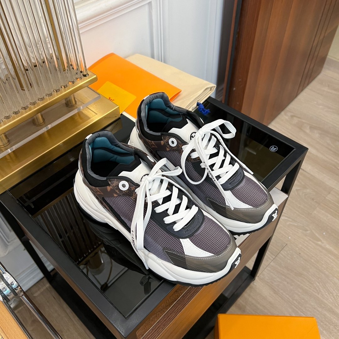 LV RUN 55 SNEAKER DEEP PURPLE