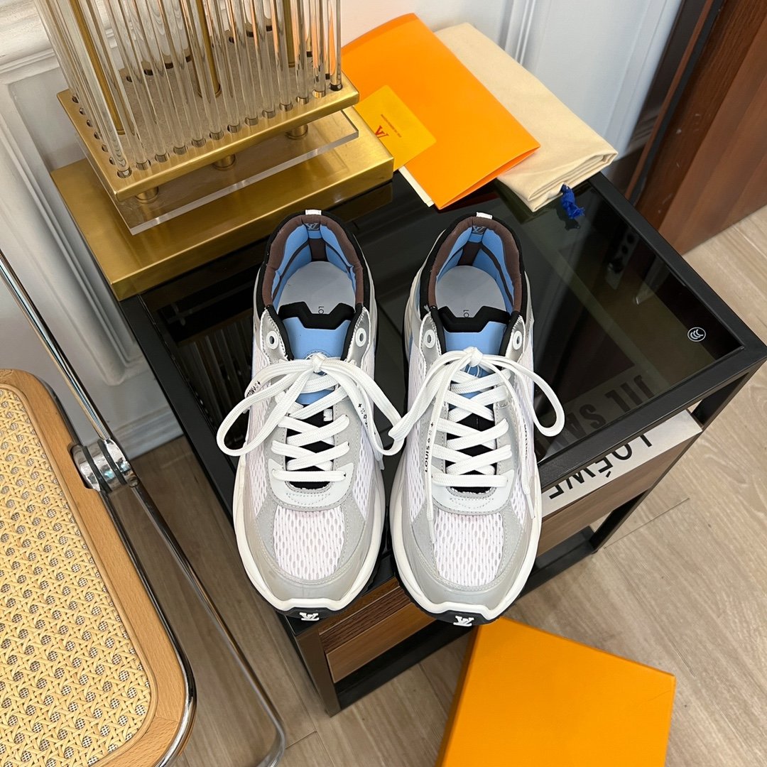 LV RUN 55 SNEAKER BLUE