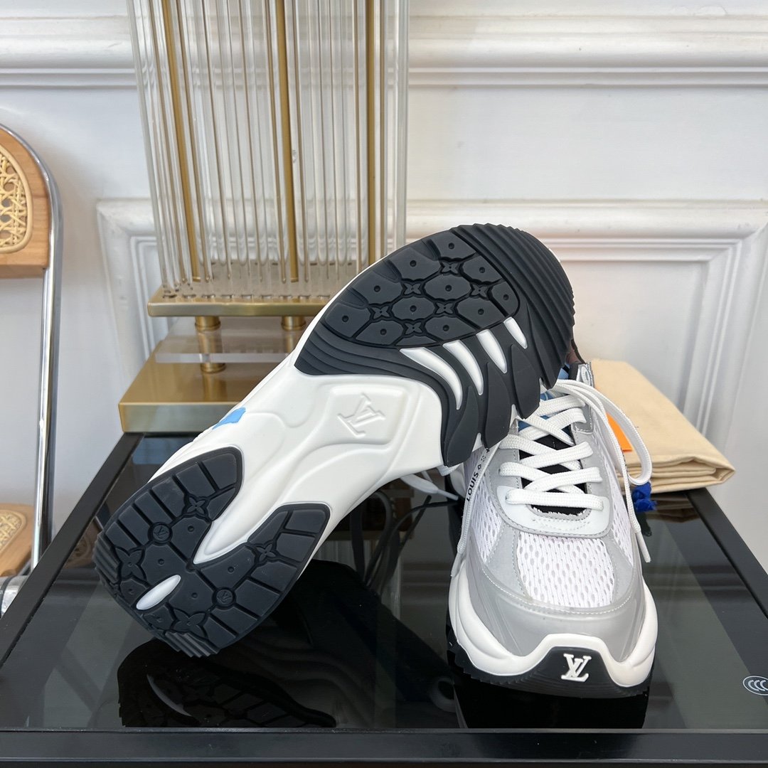 LV RUN 55 SNEAKER BLUE