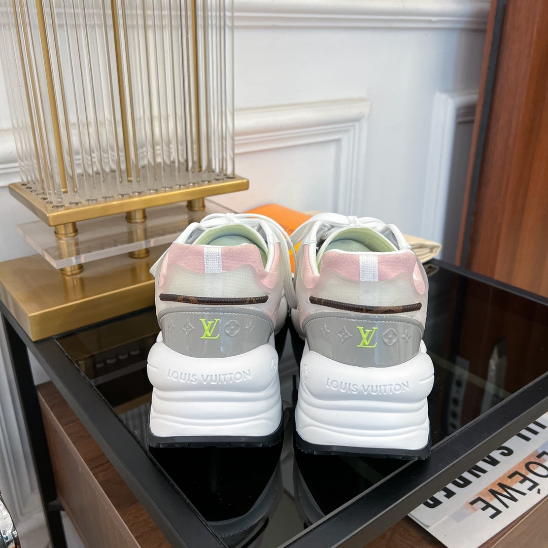LV RUN 55 SNEAKER GREEN PLANTAIN