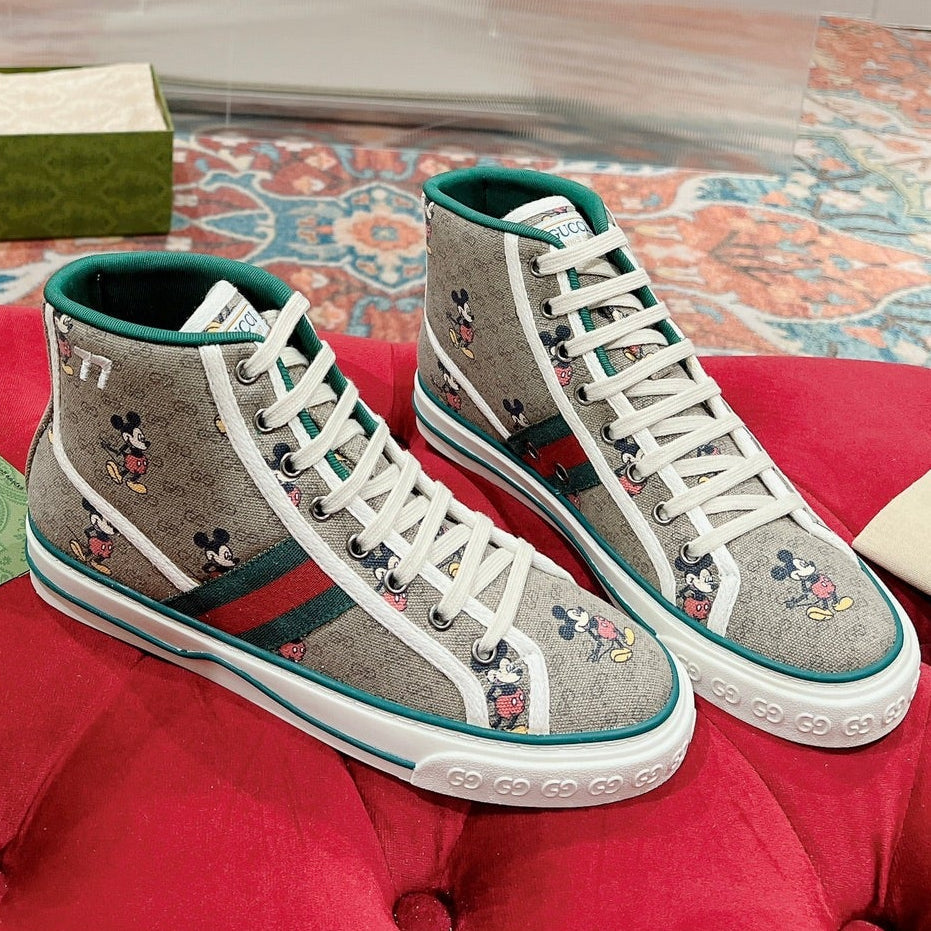 Gucci 2026 High-Top Sneakers Canvas 989036