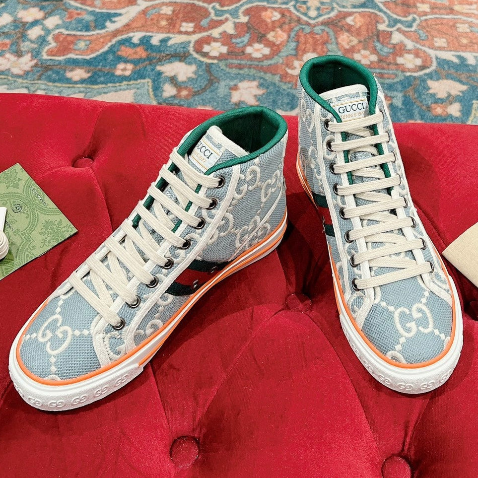 Gucci 2026 High-Top Sneakers Canvas 989036