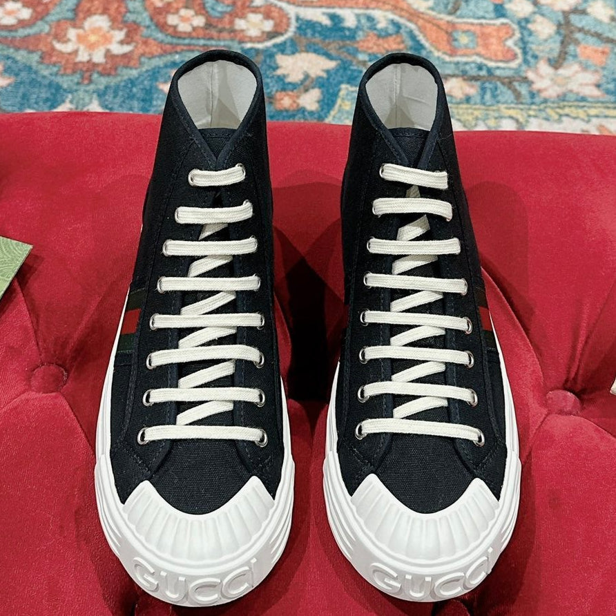 Gucci 2026 High-Top Sneakers Canvas 989036