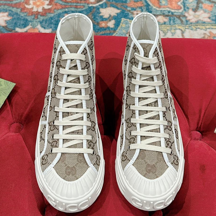 Gucci 2026 High-Top Sneakers Canvas 989036