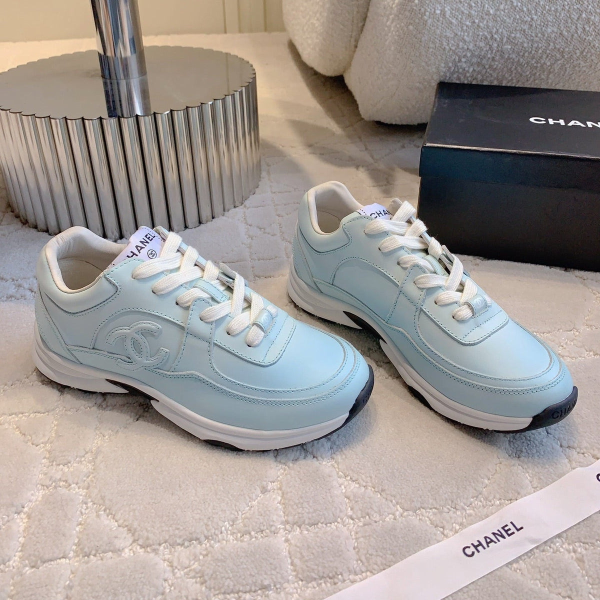 Chanel 2026 Platform Sneakers Leather 183768
