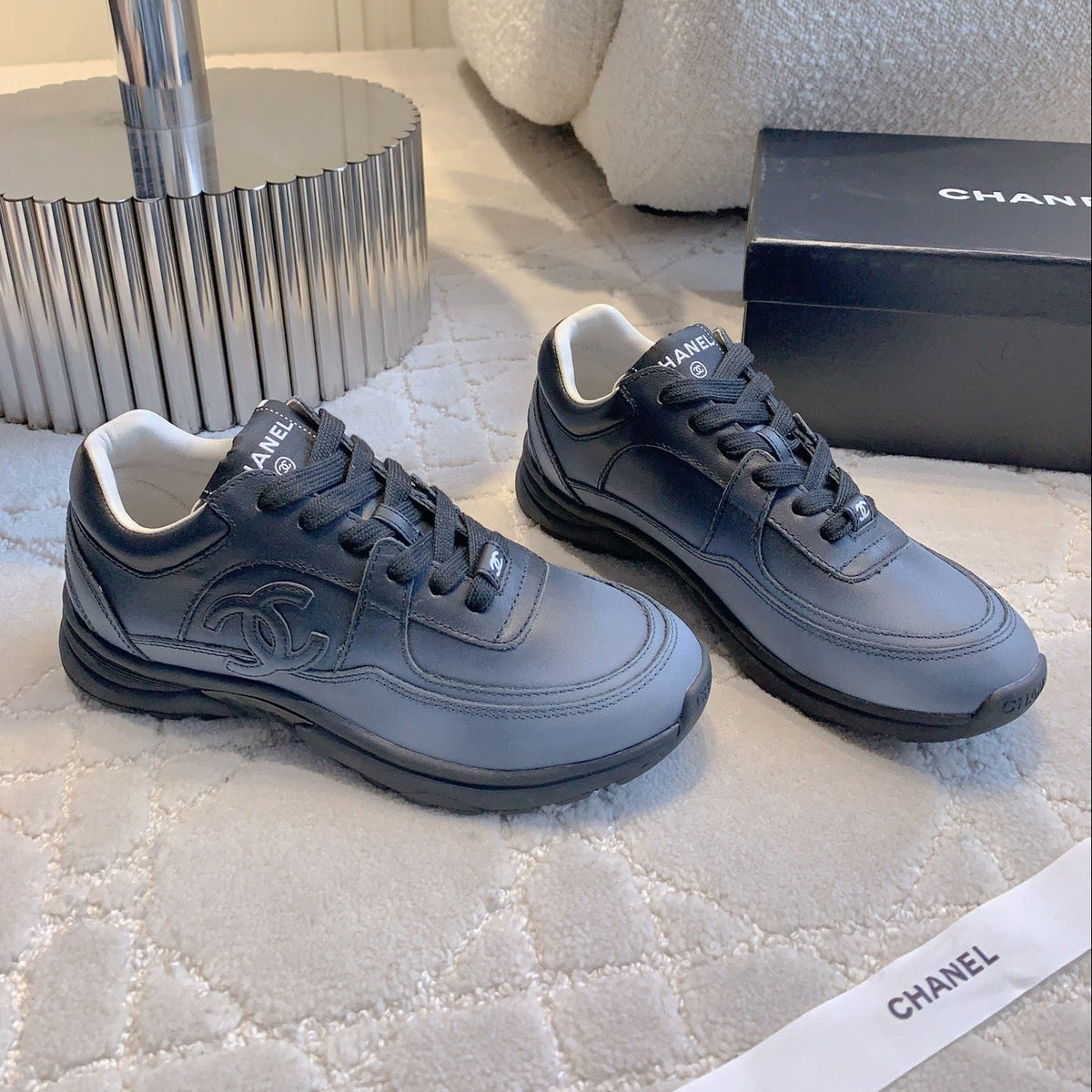 Chanel 2026 Platform Sneakers Leather 183768