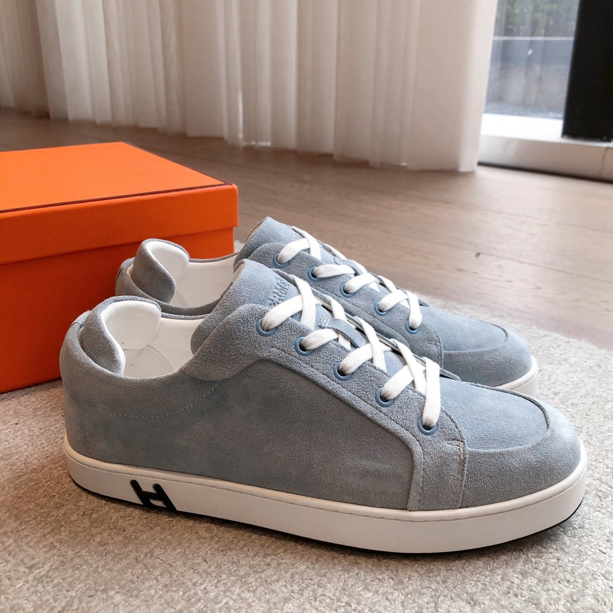HM Men's 25 Kid Sneaker Suede 535593