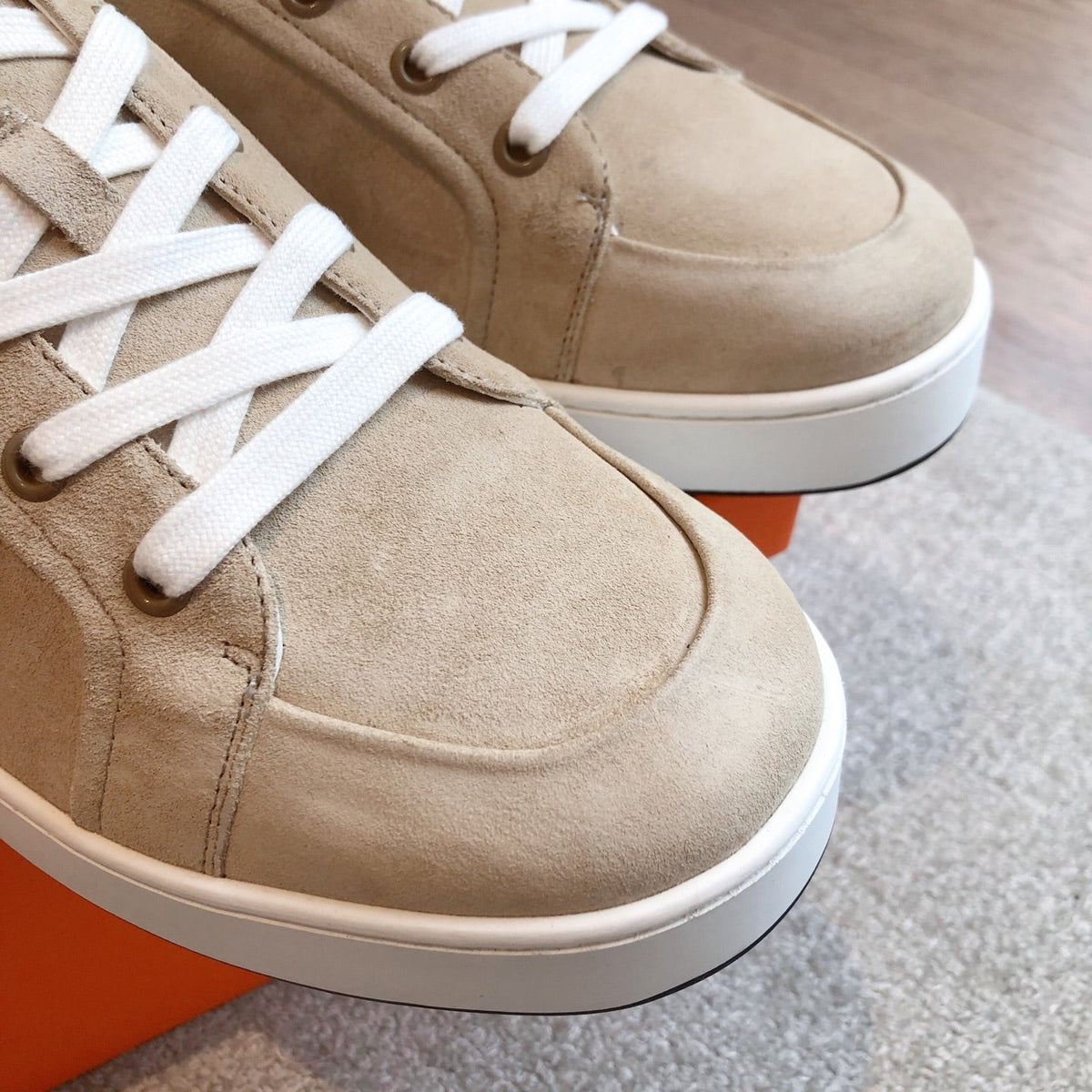 HM Men's 25 Kid Sneaker Suede 535593