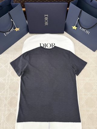 CD 25 Slogan Letter Short Sleeves T-shirt Cotton