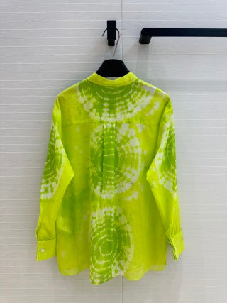 CD 25 Dopamine Dye Pattern Set Green Cotton