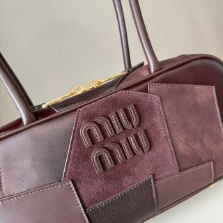 MiuMiu Valentine's Day Limited Bag Suede Mix Leather