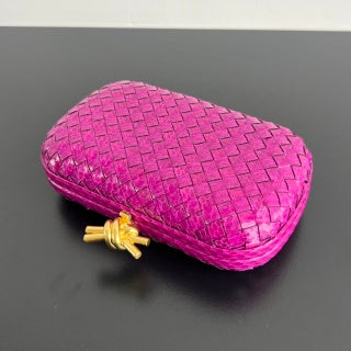 BV Knot Pattern Bag Leather 539826
