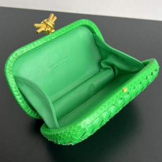 BV Knot Pattern Bag Leather 539826