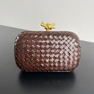 BV Knot Pattern Bag Leather 539826
