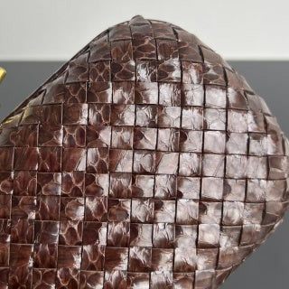 BV Knot Pattern Bag Leather 539826
