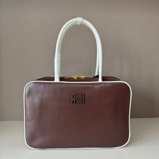 MiuMiu Beau Tote Bag Calfskin