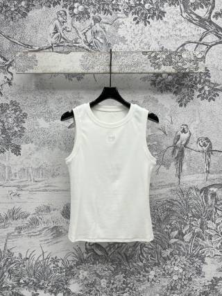 Loewe 25 Hollow Lace Vest Cotton