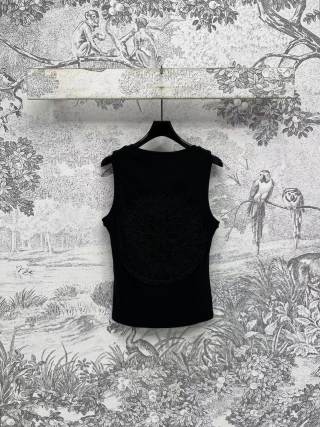 Loewe 25 Hollow Lace Vest Cotton