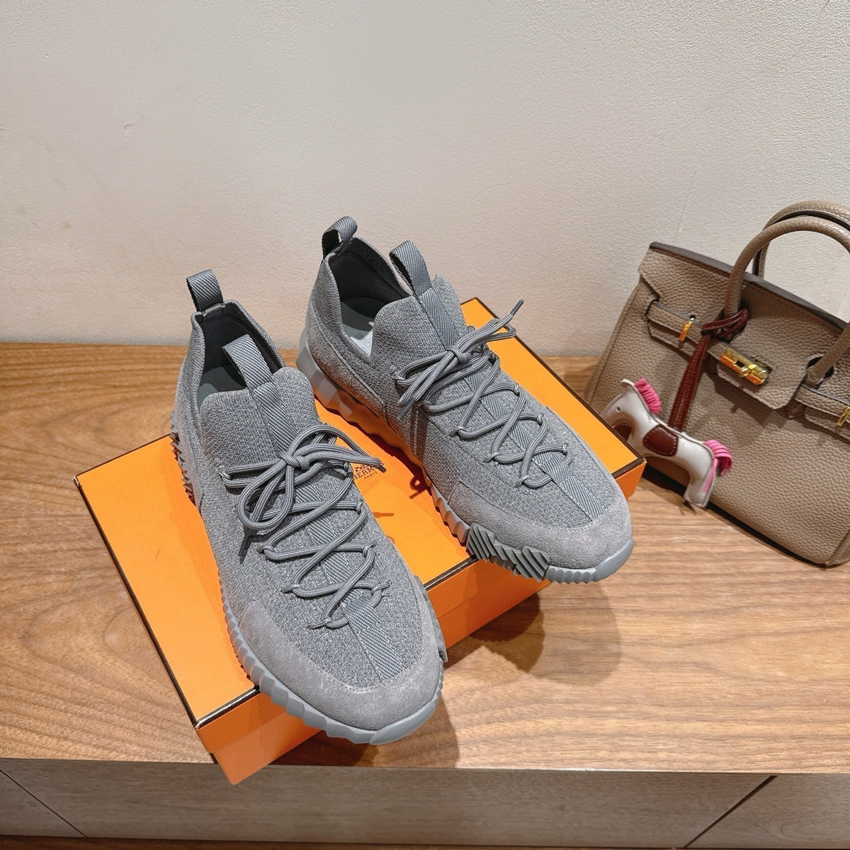 HM Men's 25 Sneaker Knitted Fabric 691612