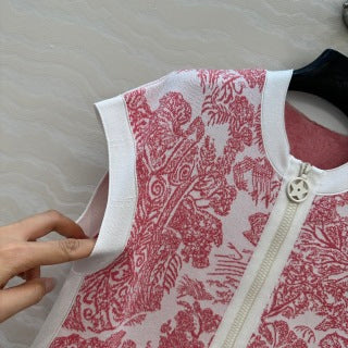 CD Dress Pink Viscose Polyester