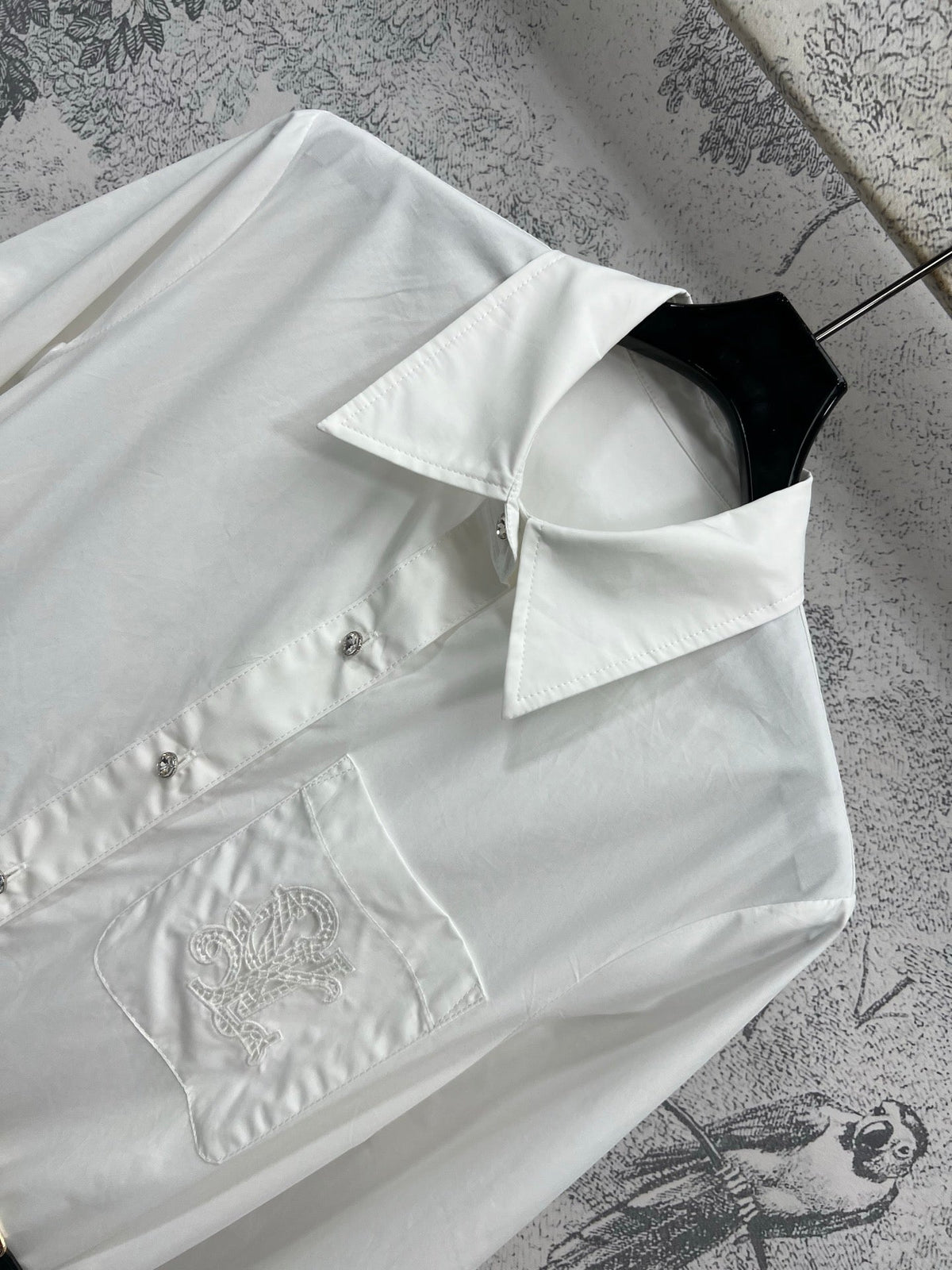 LV 25 Pleated Design Belt That Pinches Waist Dress Black White Cotton