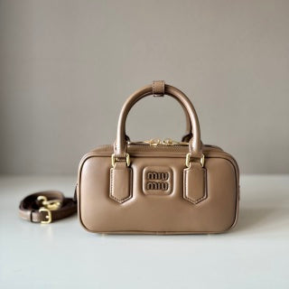 Miu Miu Wander Matelassé Bag Leather