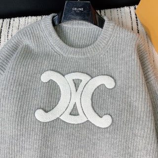 Celine 25 Logo Sweater Wool 289145