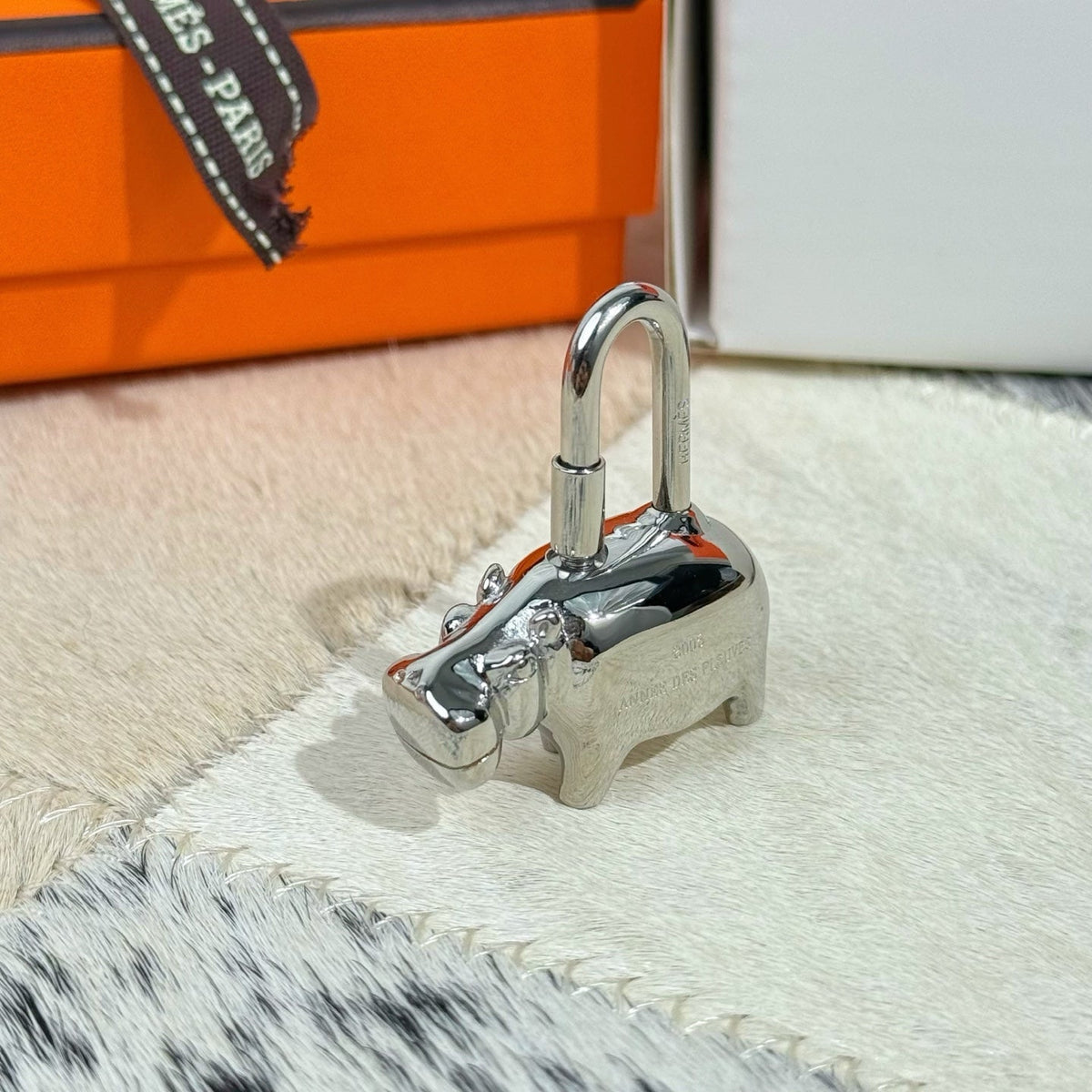 HM Hippo Lock Bag Charm