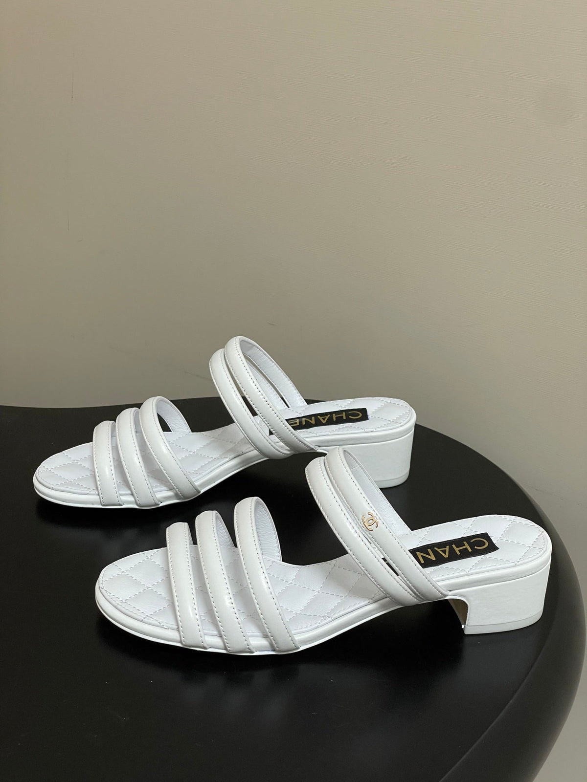 CC 26 Quilted 30mm Sandal Sheepskin 593268