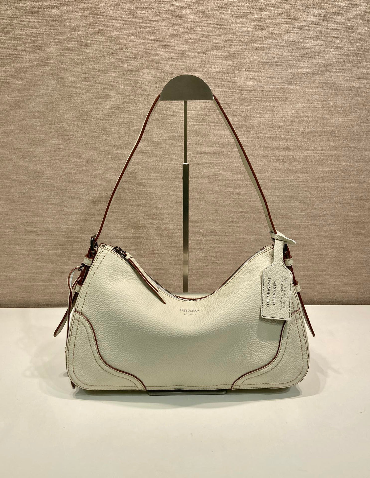 Prada 2026 Aimée Bag 36cm Grained Leather 282667