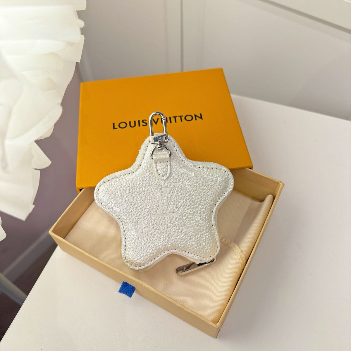 LV Star Bag Charm Leather