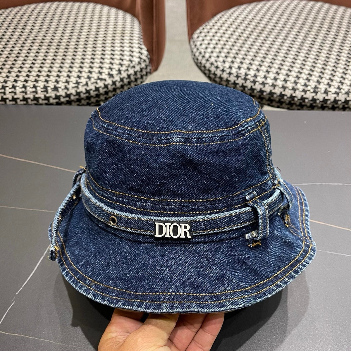 Dior Denim Bucket Hat 196140