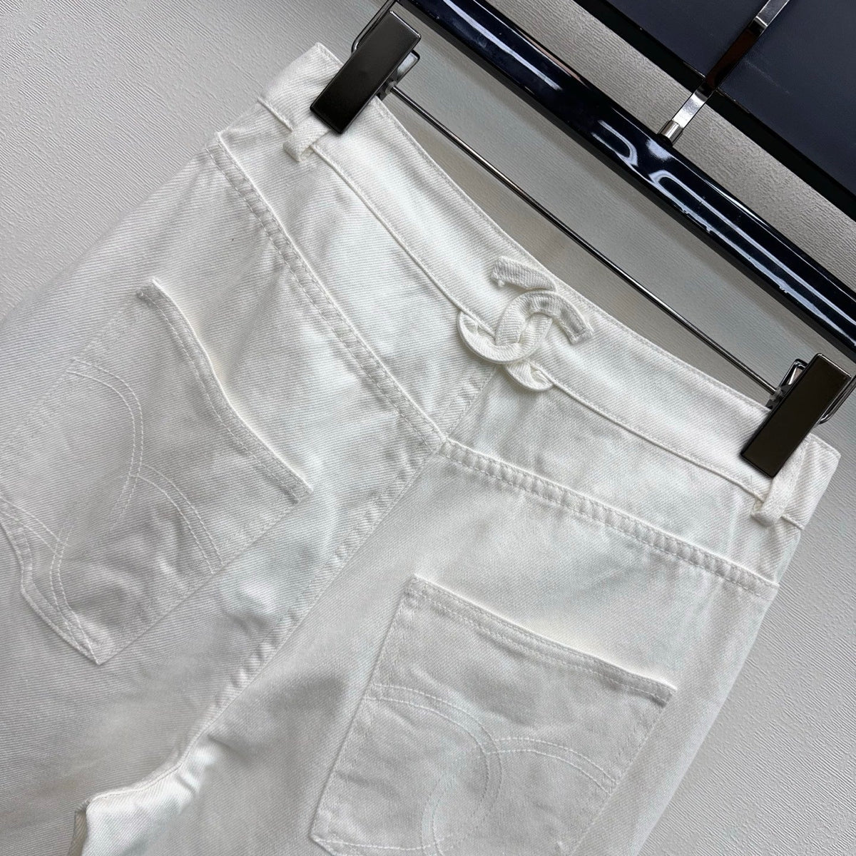 Chanel 2026 Jeans With Silver Buckle 359365