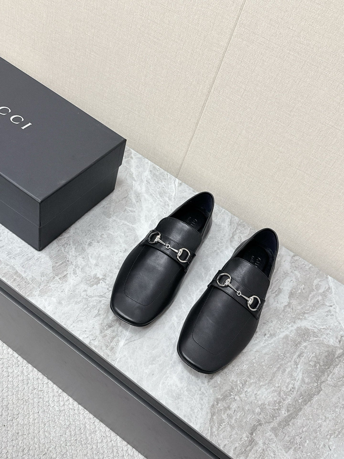 Gucci 2026 Worn-out Effect Ragazzo Loafers Canvas Leather 972295