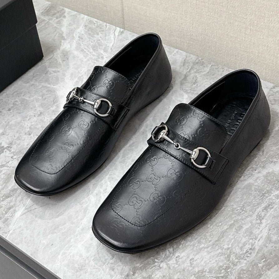 Gucci 2026 Worn-out Effect Ragazzo Loafers Canvas Leather 972295
