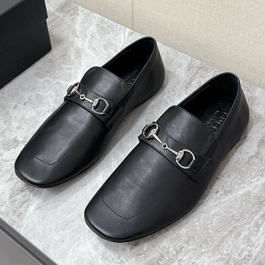 Gucci 2026 Worn-out Effect Ragazzo Loafers Canvas Leather 972295
