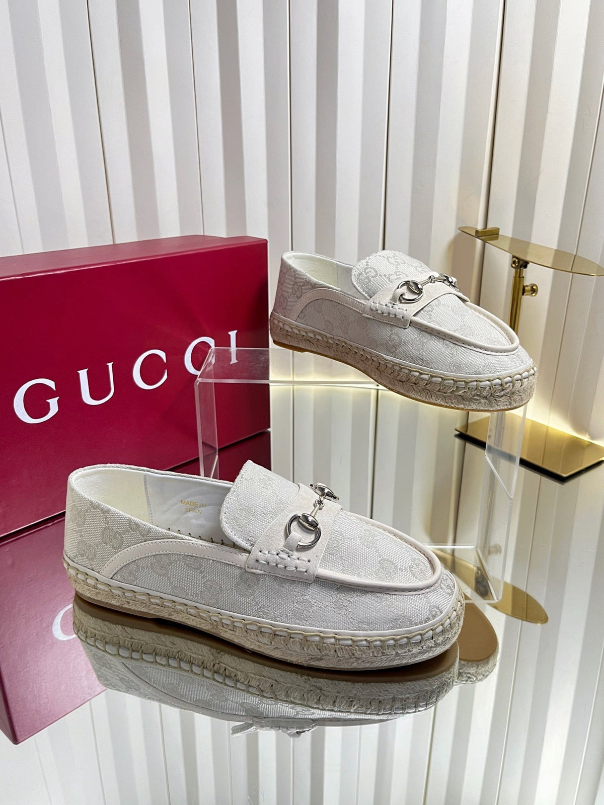 Gucci 2026 GG Espadrilles Monogram Canvas 768179