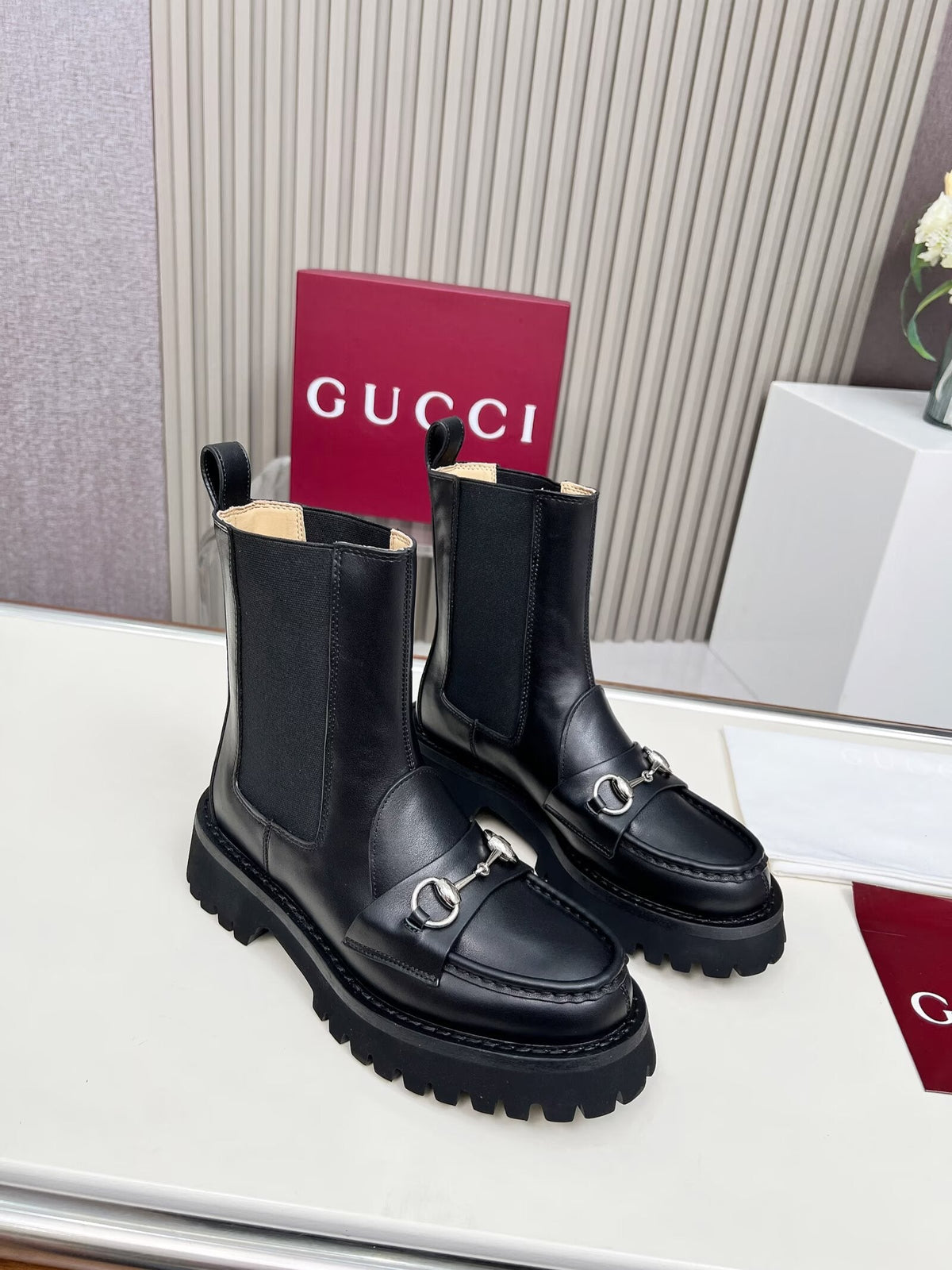 Gucci 2026 Ankle Boots 50mm Suede 926689