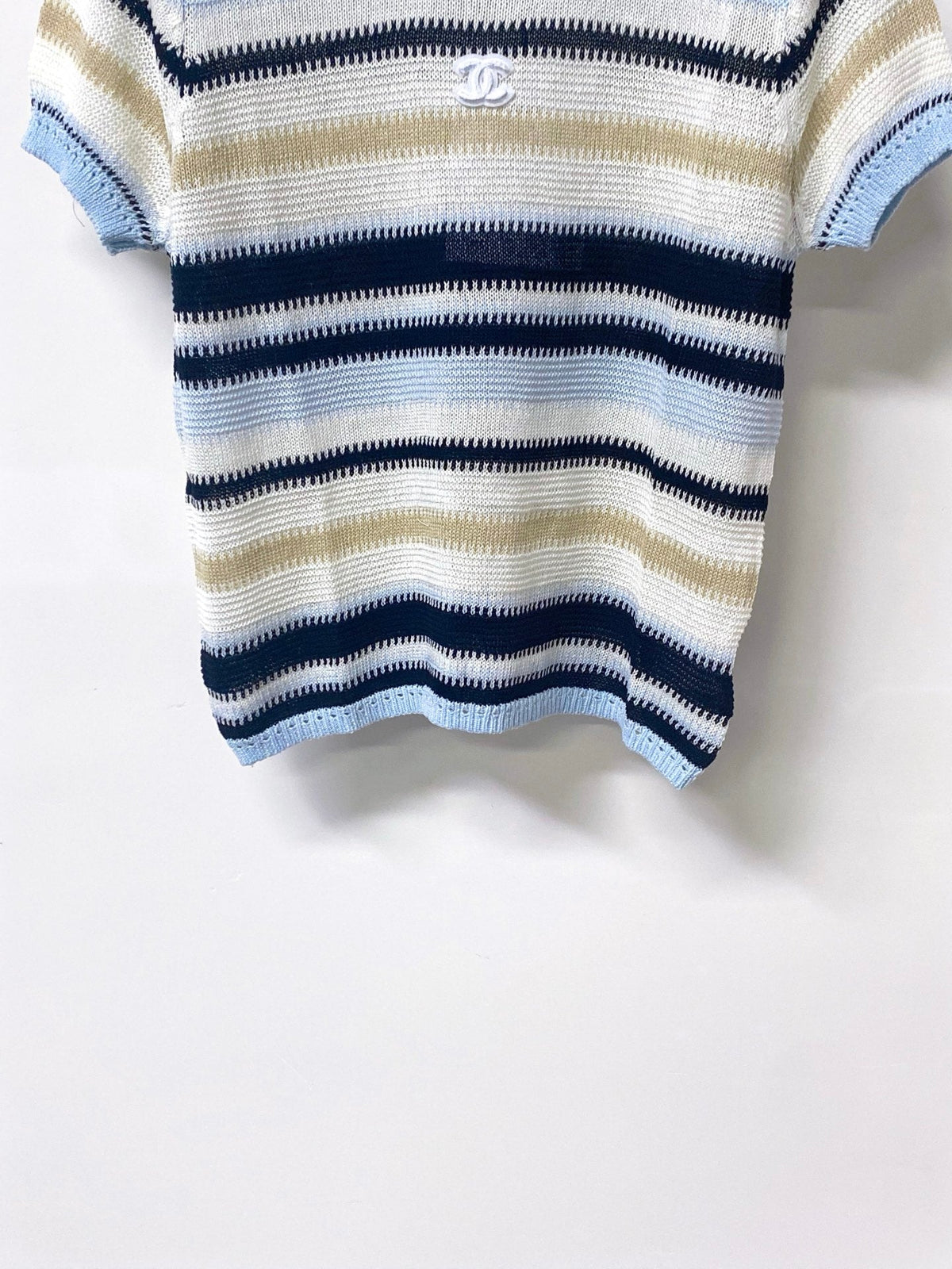 Chanel 2026 Short-sleeved Shirt Acrylic 295266