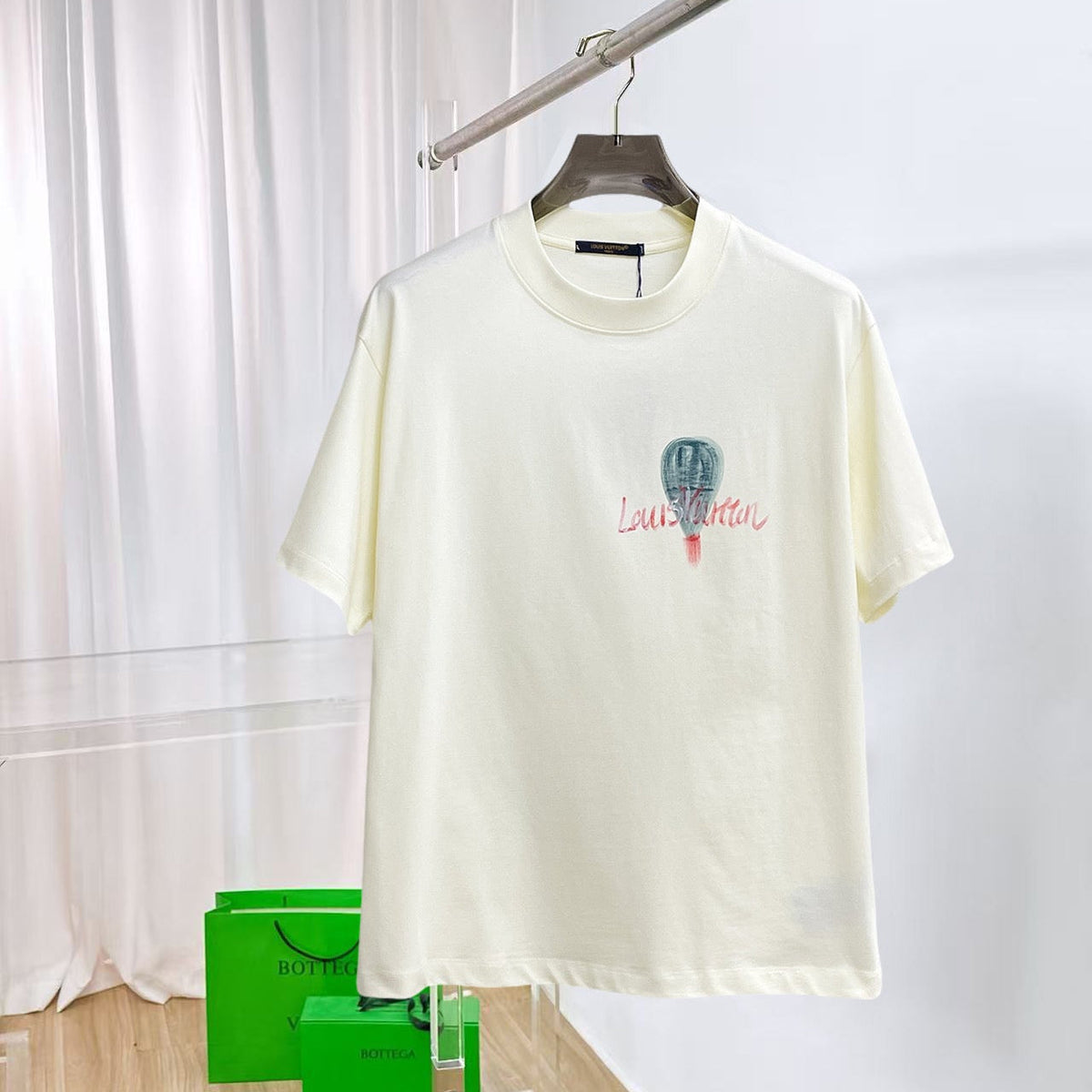 LV 2026 Men Short-sleeved T-shirt Cotton 303434