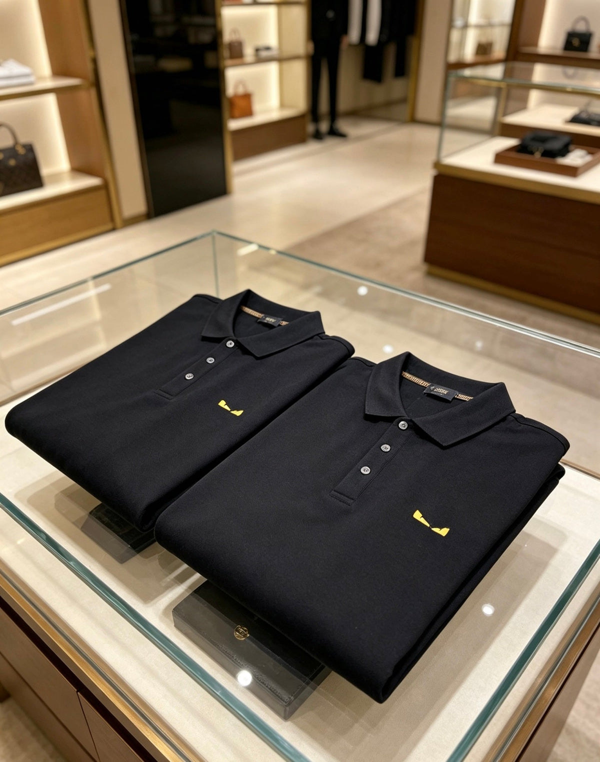 Fendi 2026 Men's Latest Polo Shirt Fabric 736647