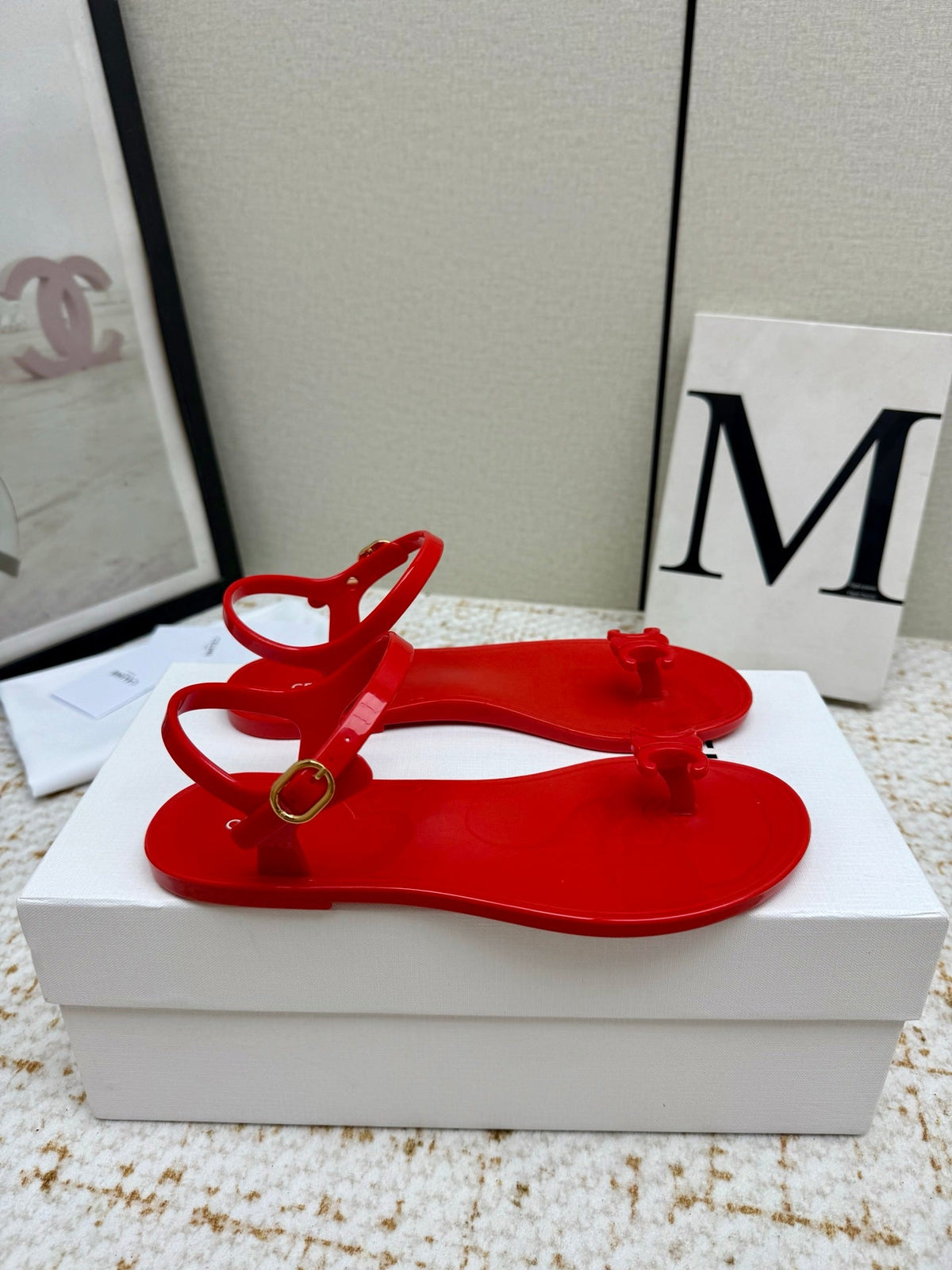 Celine 26 Jelly Bay Sandals Eco-Certified PVC 791036