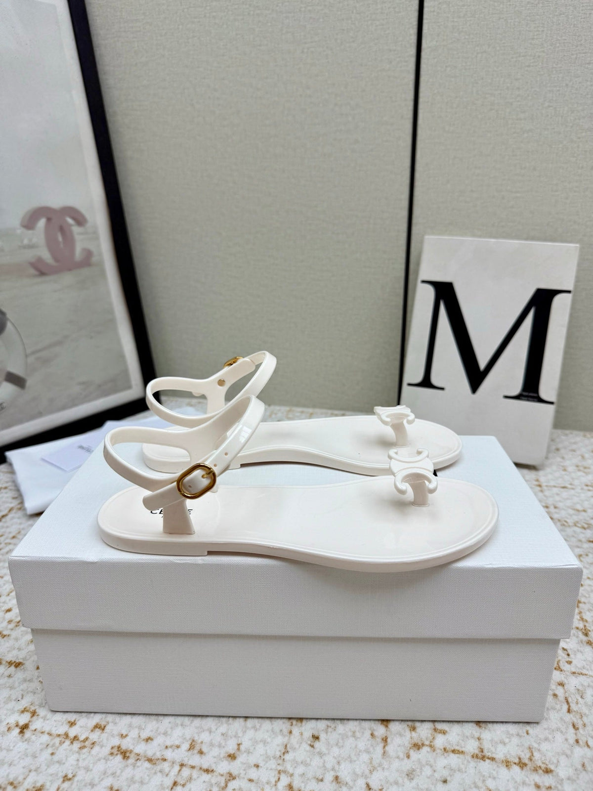 Celine 26 Jelly Bay Sandals Eco-Certified PVC 791036