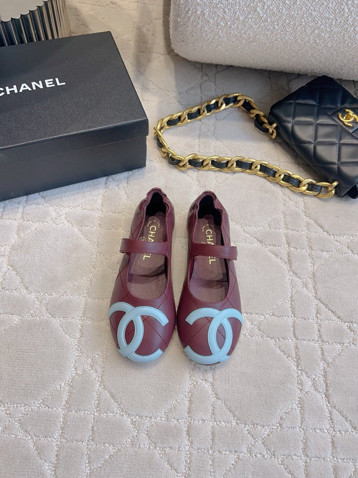 Chanel 2026 Double C Mary Jane Shoe Lambskin 850829