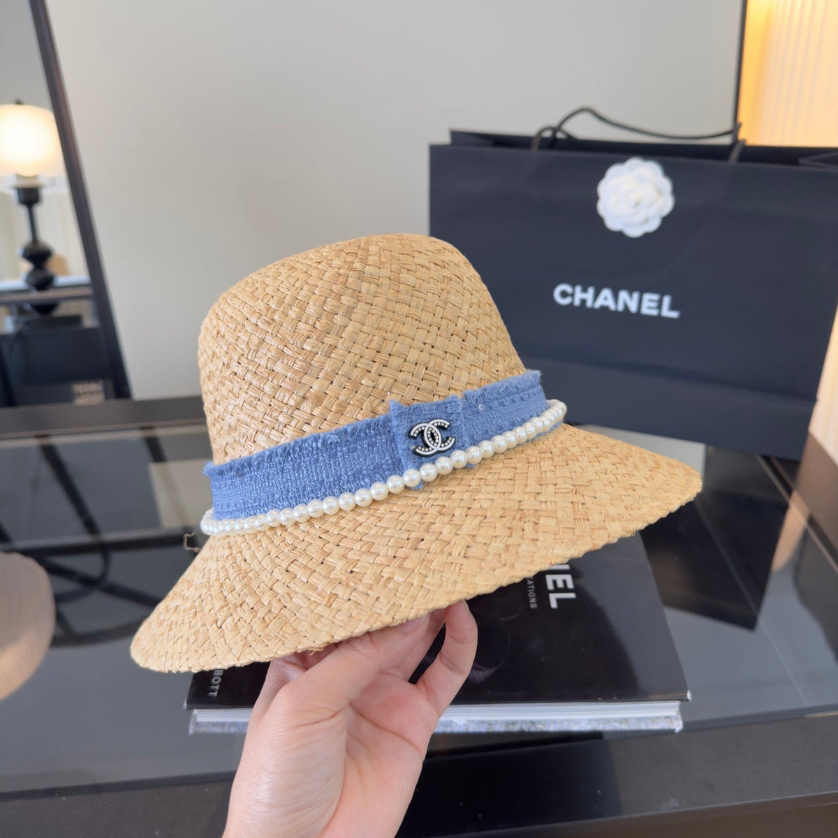 Chanel Straw Hat 360798