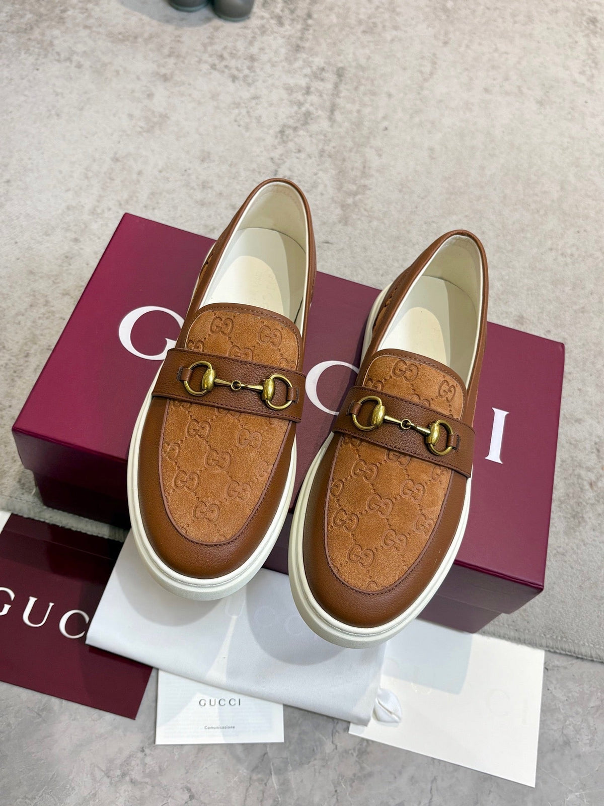 Gucci 2026 Horsebit Loafers Suede 929226