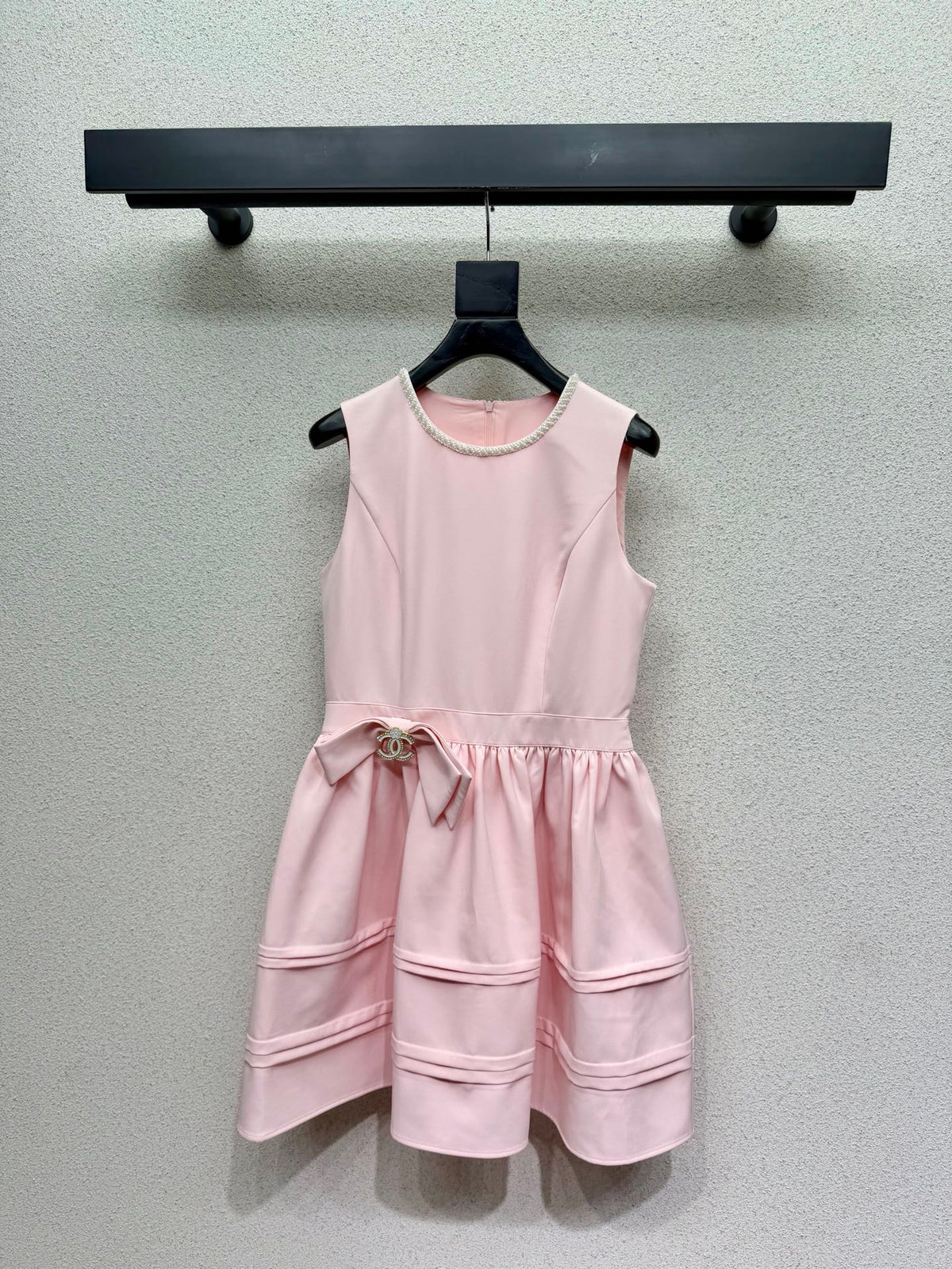 Chanel 2026 Bow Vest Dress Cotton Polyester 545719