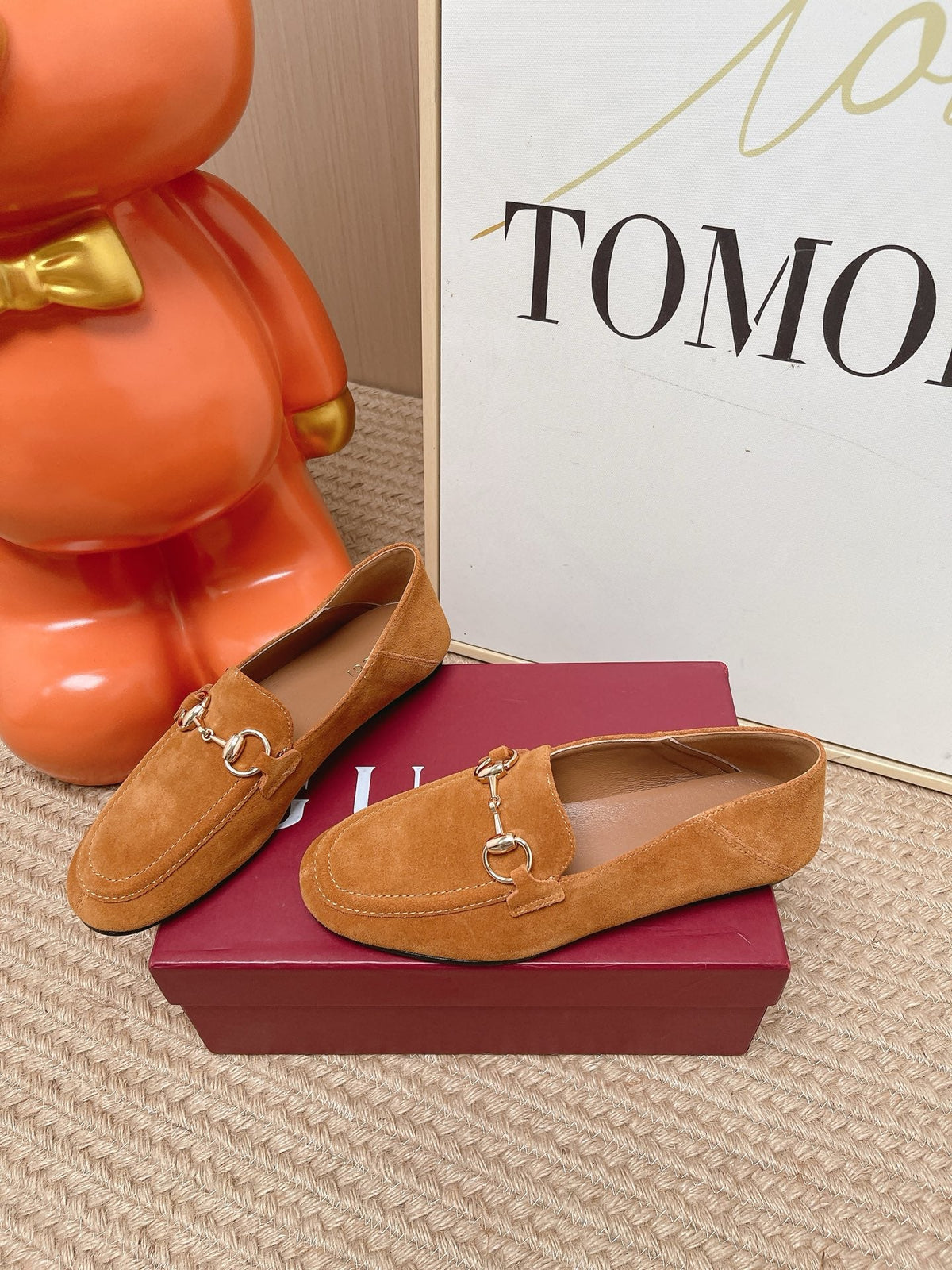 Gucci 2026 Loafers Suede Canvas 901332